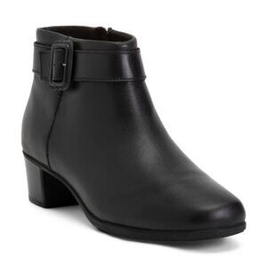 MUNRO Leather Callie Heeled Comfort Booties